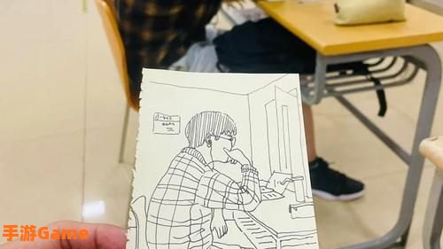 图书馆里的画像